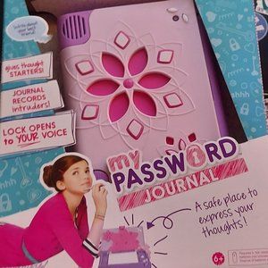 Girls "My Password Journal"